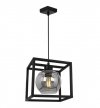 Lampa wisząca nowoczesna - HAGA CAGE 2370/1/G LIGHT HOME