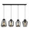 Lampa wisząca ze szklanymi kloszami - RIJEKA PREMIUM 2381/4L LIGHT HOME