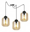 Lampa wisząca ze szklanymi kloszami - SPIDER NOVALJA 2395/3 LIGHT HOME