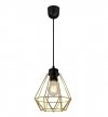 Zwis wiszący pojedynczy dekoracyjny - NUVOLA GOLD 2034/1/LP LIGHT HOME