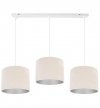 Lampa abażur materiałowa - MEDIOLAN 2360/3L/C LIGHT HOME