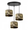 Lampa wisząca z abażurami - WERONA 2401/20/3OW LIGHT HOME