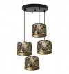 Lampa wisząca z abażurami - WERONA 2402/20/4OW LIGHT HOME