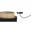 Wisząca lampa JUTA BOHO typu spider z abażurem, regulowana, czarna, E27 LIGHT HOME