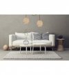 Lampa wisząca BOHO, spider, beż, juta, metal, dwa abażury, regulowana wysokość LIGHT HOME