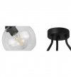 Lampa sufitowa TRIO HAGA, podsufitka, metal, szklane klosze LIGHT HOME