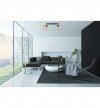Lampa sufitowa TIMBER, dwa klosze,drewno, metal LIGHT HOME