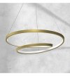 Nowoczesna regulowana lampa LED LUCERO GOLD, 1 źródło światła LIGHT HOME