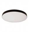 Plafon LED MAYA, okrągły, czarno - biały, wbudowane światło LED LIGHT HOME