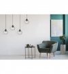 Industrialna Regulowana Lampa Wisząca z Metalu i Szkła MIX LIGHT HOME
