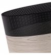 Lampa wisząca WOOD, żyrandol do salonu i sypialni, fornir dębowy, 40cm