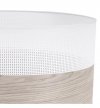 Lampa sufitowa WOOD, nowoczesny abażur z drewnianą okleiną, 30cm