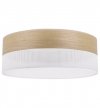 Lampa typu plafon z abażurem WOOD, sufitowa, 40cm, złocisty fornir dębowy