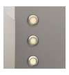Oczko sufitowe LED, okrągłe, GU10, 1x5W, satyna