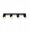 Lampa sufitowa plafon LED ANDY, w kolorze czarnym, styl loft, do salonu