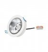 Lampa podtynkowa sufitowa wpuszczana LED REDONDO, kolor czarny, do kuchni, łazienki