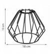Klosz Metalowy Loft E27 Druciany Designerski LIGHT HOME