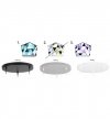 Lampa wisząca z abażurem - GARO 2120/3OW LIGHT HOME