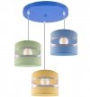 Lampa wisząca z abażurem - LOLLIPOP 2170/3/OW LIGHT HOME