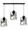 Lampa wisząca ze szklanymi kloszami - NIKI 2195/3 LIGHT HOME