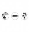 Lampa wisząca nowoczesna - RASTI 2205/3/OW LIGHT HOME