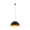 NOWODVORSKI LAMPA HEMISPHERE HIT L 10703 WISZĄCA KOPUŁA CZARNO ZŁOTA CZARNA ZE ZŁOTYM ŚRODKIEM