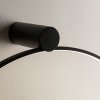 NOWODVORSKI LAMPA SUFITOWA PLAFON KOŁO RING OBRĘCZ CZARNA CIRCOLO LED M 10815