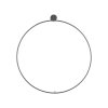 NOWODVORSKI LAMPA SUFITOWA PLAFON KOŁO RING OBRĘCZ CZARNA CIRCOLO LED M 10865