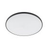 NOWODVORSKI PLAFON AGNES ROUND LED PRO 64W 3000K CZARNY BARWA CIEPŁA IP44 HERMETYCZNY