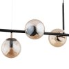 ALFA SOSNOWSCY DANSA BLACK 63020 LAMPA WISZĄCA CZARNA SZKLANE BURSZTYNOWE KULE