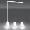 LAMPA WISZĄCA METALOWA NAD STÓŁ EMIBIG BOLERO 3 WHITE