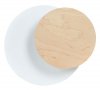 KINKIET DEKORACYJNY KOŁA LED NOWOCZESNY EMIBIG CIRCLE 1A WHITE