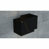 KINKIET DEKORACYJNY METALOWY DO SALONU SYPIALNI EMIBIG FROST BLACK