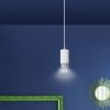 LAMPA WISZĄCA TUBA NAD STÓŁ DO KUCHNI JADALNI EMIBIG FUMIKO 1 WH/CHROME
