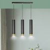 LAMPA WISZĄCA NAD STÓŁ DO KUCHNI JADALNI TUBA EMIBIG KIBO 3 BL/GOLD