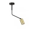 LAMPA WISZĄCA SUFITOWA NOWOCZESNA ZŁOTY REFLEKTOR EMIBIG VERNO 1 BLACK