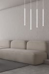 LAMPA WISZĄCA TUBA NAD STÓŁ BAR WYSPĘ DO KUCHNI JADALNI EMIBIG SELTER 4 WHITE