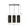 EMIBIG KARLI 3 BL MARBEL BLACK