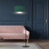 LAMPA CZARNA Z ABAŻUREM BUTELKOWA ZIELEŃ EMIBIG HILDE LP1 BL GREEN