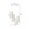 EMIBIG KARLI 4 WH PREMIUM MARBEL WHITE