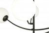 LAMPA WISZĄCA NOWOCZESNA KULE SZKLANE EMIBIG HUNTER 4  BLACK/OPAL