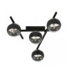 LAMPA SUFITOWA PLAFON KULE NOWOCZESNA EMIBIG SMART 4 BLACK/STRIPE