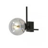LAMPA SUFITOWA PLAFON CZARNY KLOSZ KULA EMIBIG IMAGO 1G BLACK/GRAFIT