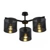 LAMPA SUFITOWA Z ABAŻURAMI EMIBIG JORDAN 3 BLACK