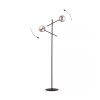 LAMPA PODŁOGOWA STOJĄCA EMIBIG LINEAR LP2 BLACK/GRAFIT