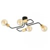 LAMPA SUFITOWA PLAFON INDUSTRIALNY LOFT EMIBIG VEKEN 4 GOLD