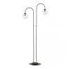 LAMPA PODŁOGOWA NOWOCZESNA KULE EMIBIG ARCHI LP2 BL TRANSPARENT oprawa oświetleniowa
