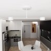 LAMPA SUFITOWA BIAŁA NOWOCZESNA DO SALONU SYPIALNI HALO 2 WHITE oprawa oświetleniowa