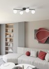EMIBIG LAMPA SUFITOWA PLAFN KULE OPUS 4 BL OPAL oprawa oświetleniowa
