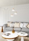 LAMPA WISZĄCA BIAŁA W STYLU SKANDYNAWSKIM EMIBIG SECO 3 WH PREM oprawa oświetleniowa